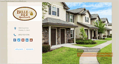Desktop Screenshot of belleisleapts.com